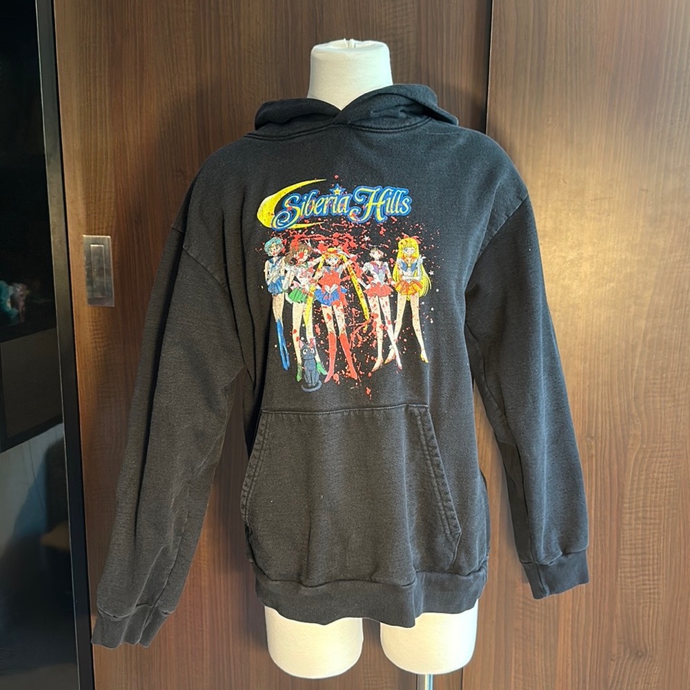Siberia Hills Death of Sailor Moon Hoodie Siberia Spirit